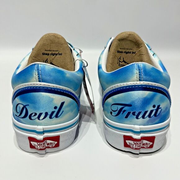 NWOB Vans Old Skool One Piece Devil Fruit Sneakers Women's Size 9 Men's 7.5 - Picture 4 of 10